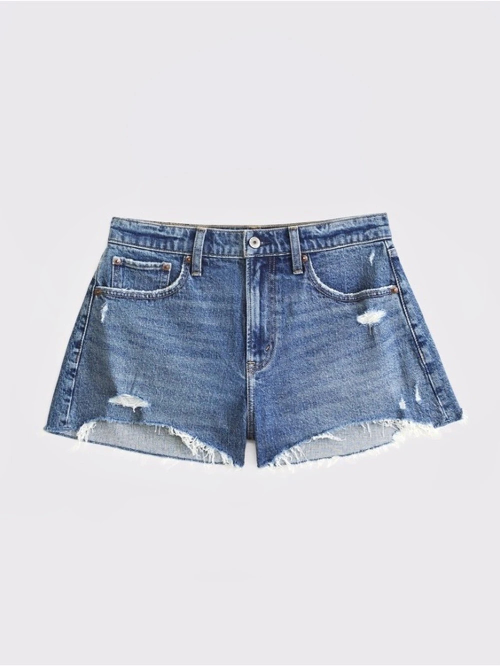 Abercrombie & Fitch Curve Love The Mom Short High Rise